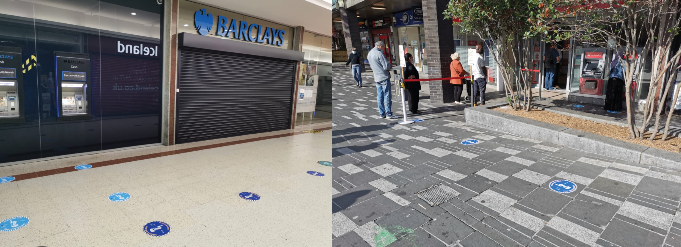 outdoor stickers installed in more locations