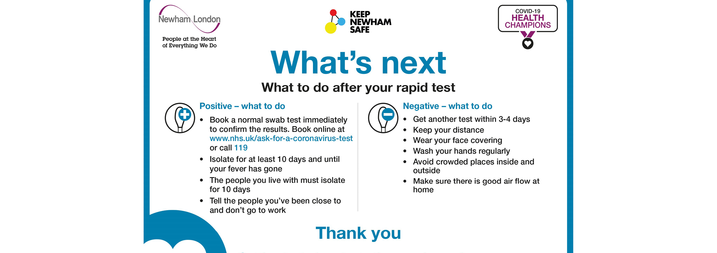COVID-19 Rapid Community Testing