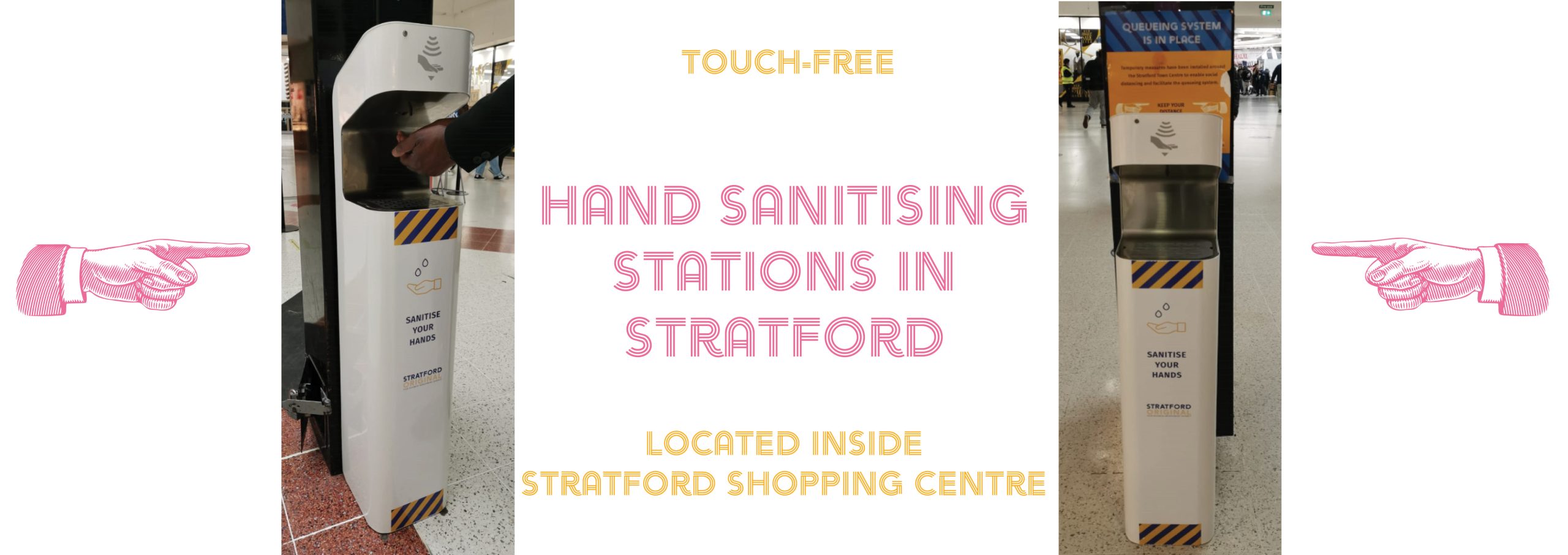 Hand Sanitising Stations